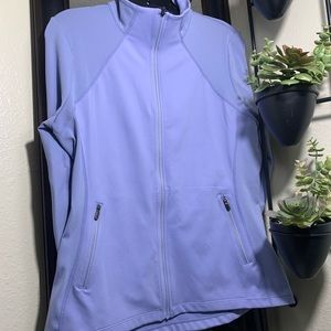 LIKE NEW Zella light purple full zip jacket!